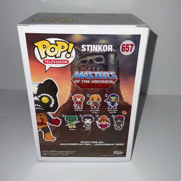 Funko MASTERS OF THE UNIVERSE STINKOR SCENTED POP CON EXCLUSIVE PRICE FIRM - Picture 3 of 5